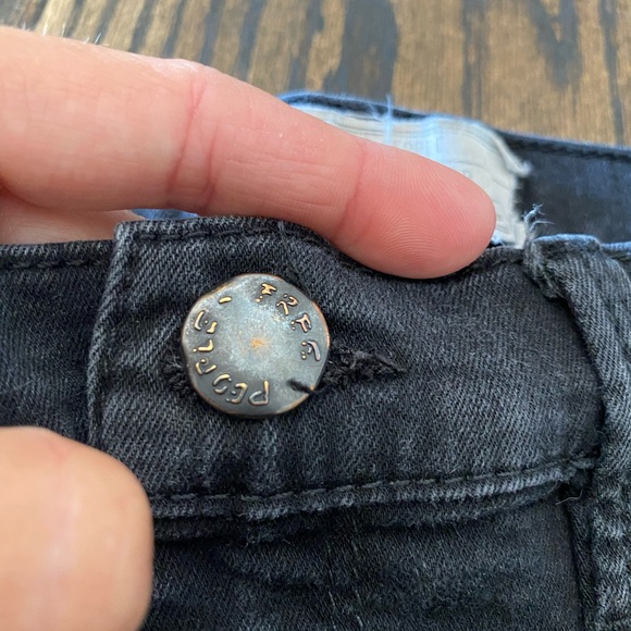 Free People Long & Lean High Rise Skinny Jeans - Picture 8 of 12